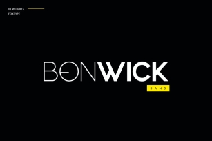 Bonwick Typeface Font Download