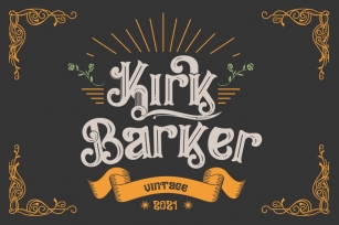 Kirk Barker Font Download