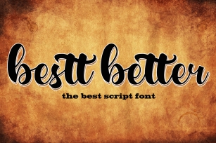 Bestt Better Font Download