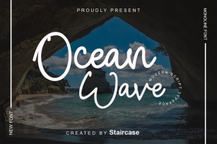 Ocean Wave Font Download
