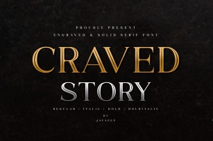 Craved Story Font Download