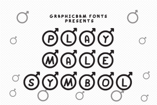 Play Male Symbol Font Download