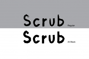 Scrub Font Download