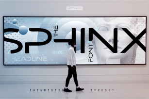 Sphinx Futuristic Typeset Font Download