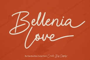 Bellenia Love Font Download