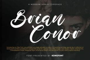 Brian Conor Font Download