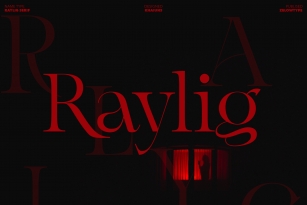 Raylig Classic Serif Font Download
