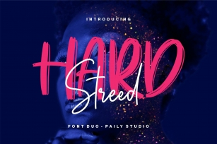 HARD Streed Duo Brush & Signature Font Download