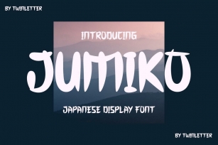 JUMIKO Faux Japanese Font Download