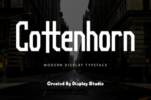 Cottenhorn Font Download