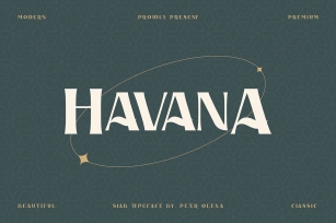 Havana Bold Serif Font Download