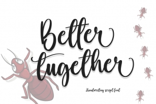 Better Tugether Font Download