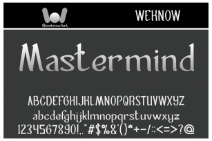Mastermind Font Download