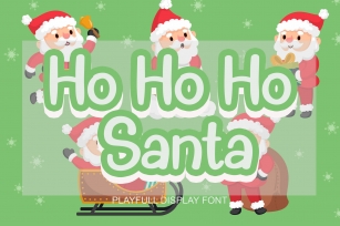 Ho Ho Ho Santa Font Download