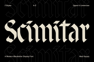 Scimitar Font Download