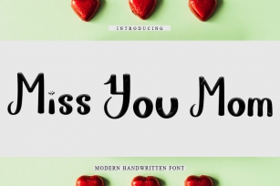 Miss You Mom Font Download