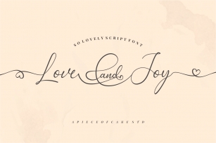 Love and Joy Font Download