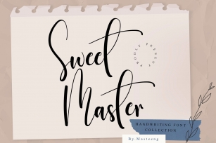 Sweet Master Font Download