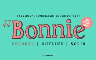 JJ Bonnie Font Download