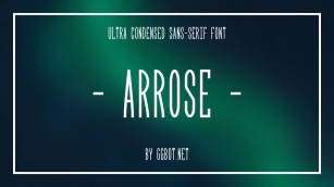 ARROSE Font Download