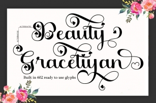 Beauty Gracetiyan Font Download