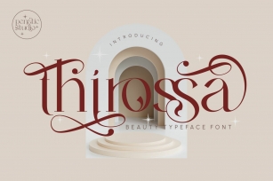 Thirossa _ beauty typeface Font Download