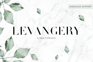 Levangery Typeface Font Download