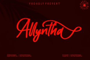 Allyntha Font Download