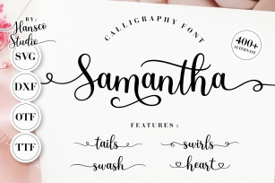 Samantha Calligraphy Font Download