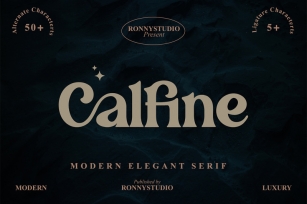 Calfine Font Download