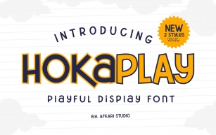 Hokaplay – Playful Display Font Download