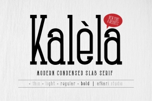 Kalela Slab Font Download