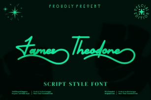 James Theodore Font Download