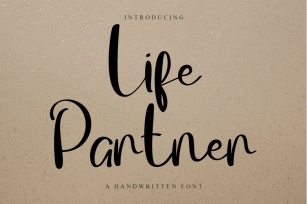 Life Partner - Font Download