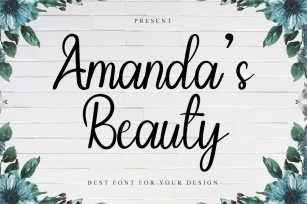 Amandas Beauty Font Download