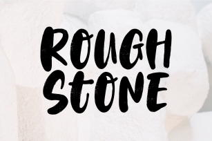 Rough Stone Font Download