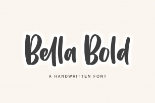 Bella Bold Font Download