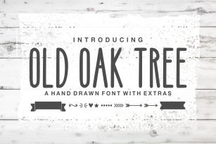 Old Oak Tree Font Download
