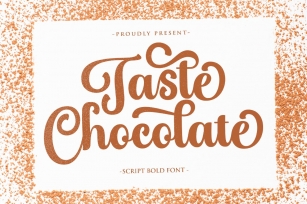 Taste Chocolate Font Download