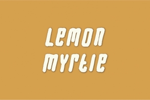 Lemon Myrtle Font Download
