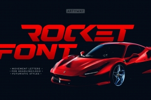 Rocket Movement Font Download