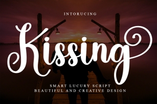 Kissing Font Download