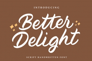 Better Deligh Font Download