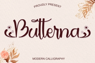 Butterna Font Download