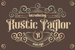 Rustic Taylor Font Download