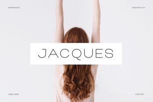 Jacques Display Typeface Font Download