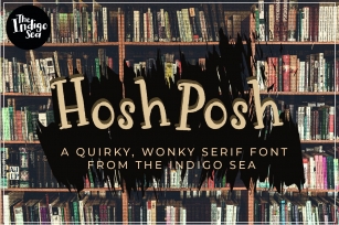 Hosh Posh Hand Drawn Font Download