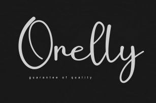 Orelly Font Download