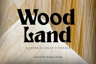 Wood Land Font Download