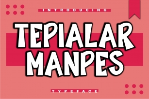 Tepialar Manpes Font Download